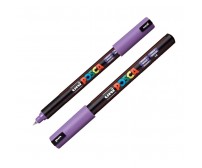 Marker Uni Posca 0,7mm, igale pinnale - violett